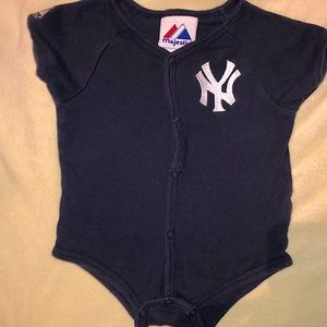 NY Yankees onesie